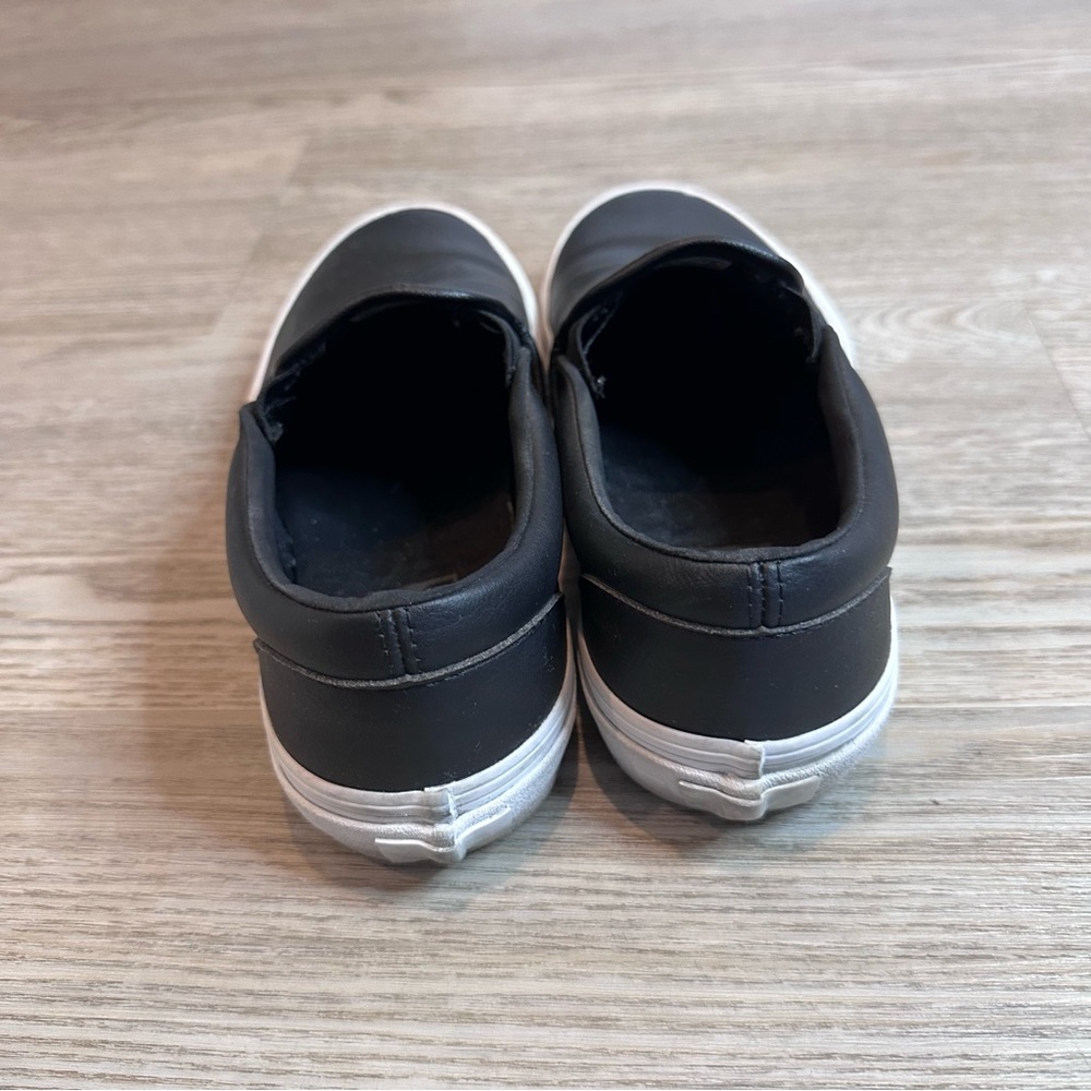 Vans Classics Solid Leather Slip Ons - image 3